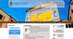 Desktop Screenshot of comune.massa.ms.it